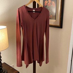Peruvian Connection Tunic Rose Size S
